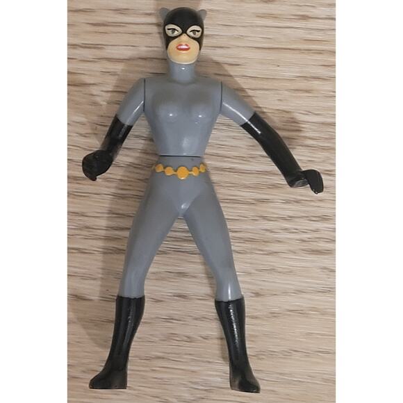 Vintage Cat Woman In Grey Suit DC Comics 3.5”Action Figure 1993 Loose Pre-owned - Picture 1 of 4
